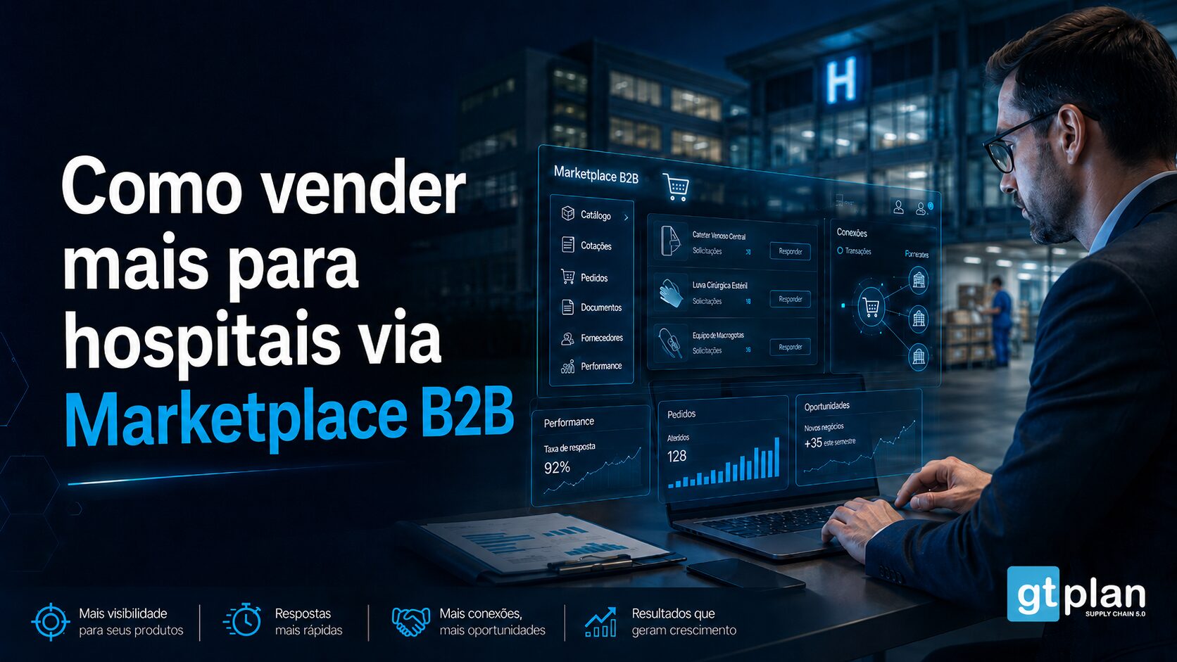 No momento, você está visualizando Como vender mais para hospitais via Marketplace B2B